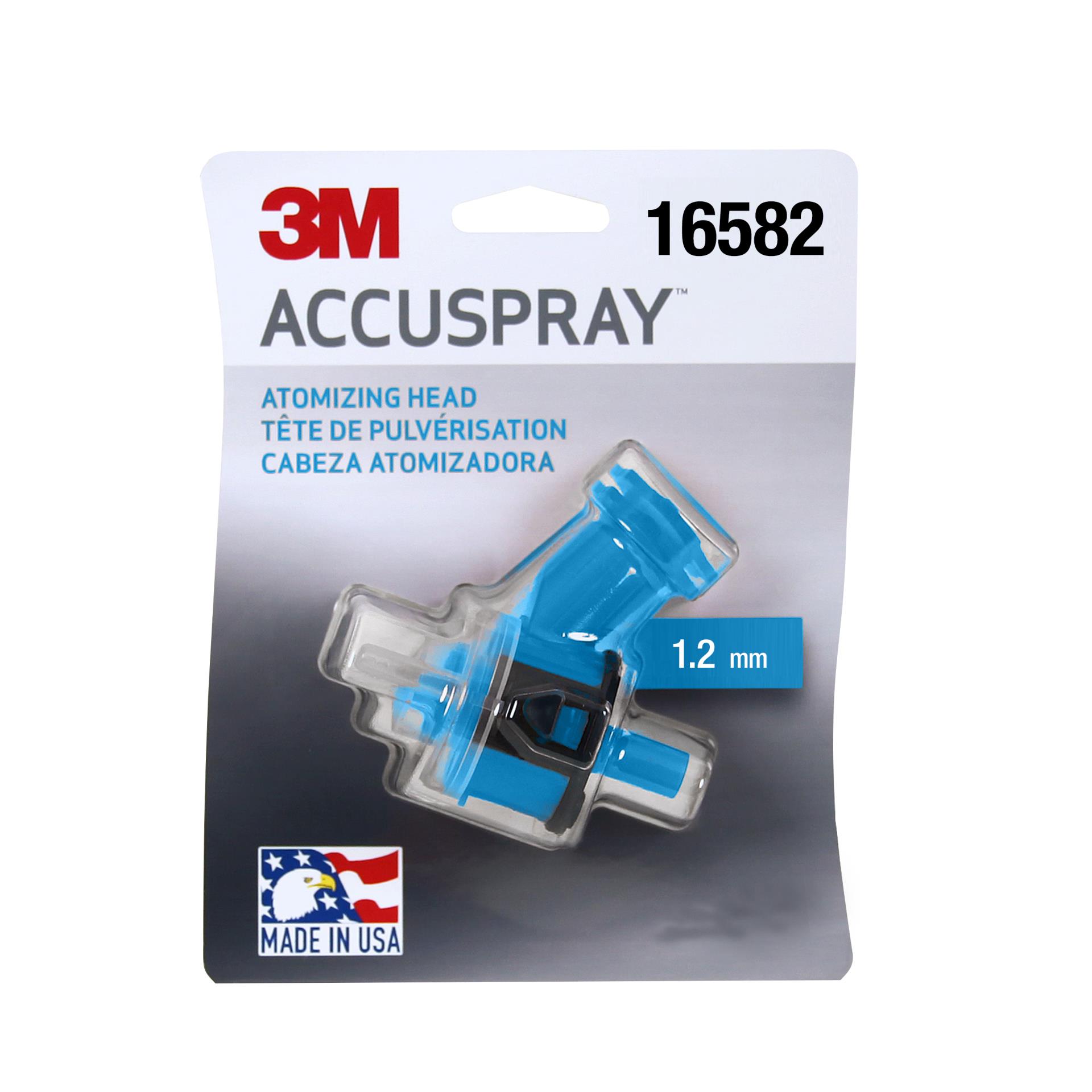 3M™ Accuspray™ Atomizing Head, 16582, Blue, 1.2 mm, 10 per case Aircraft  9350271