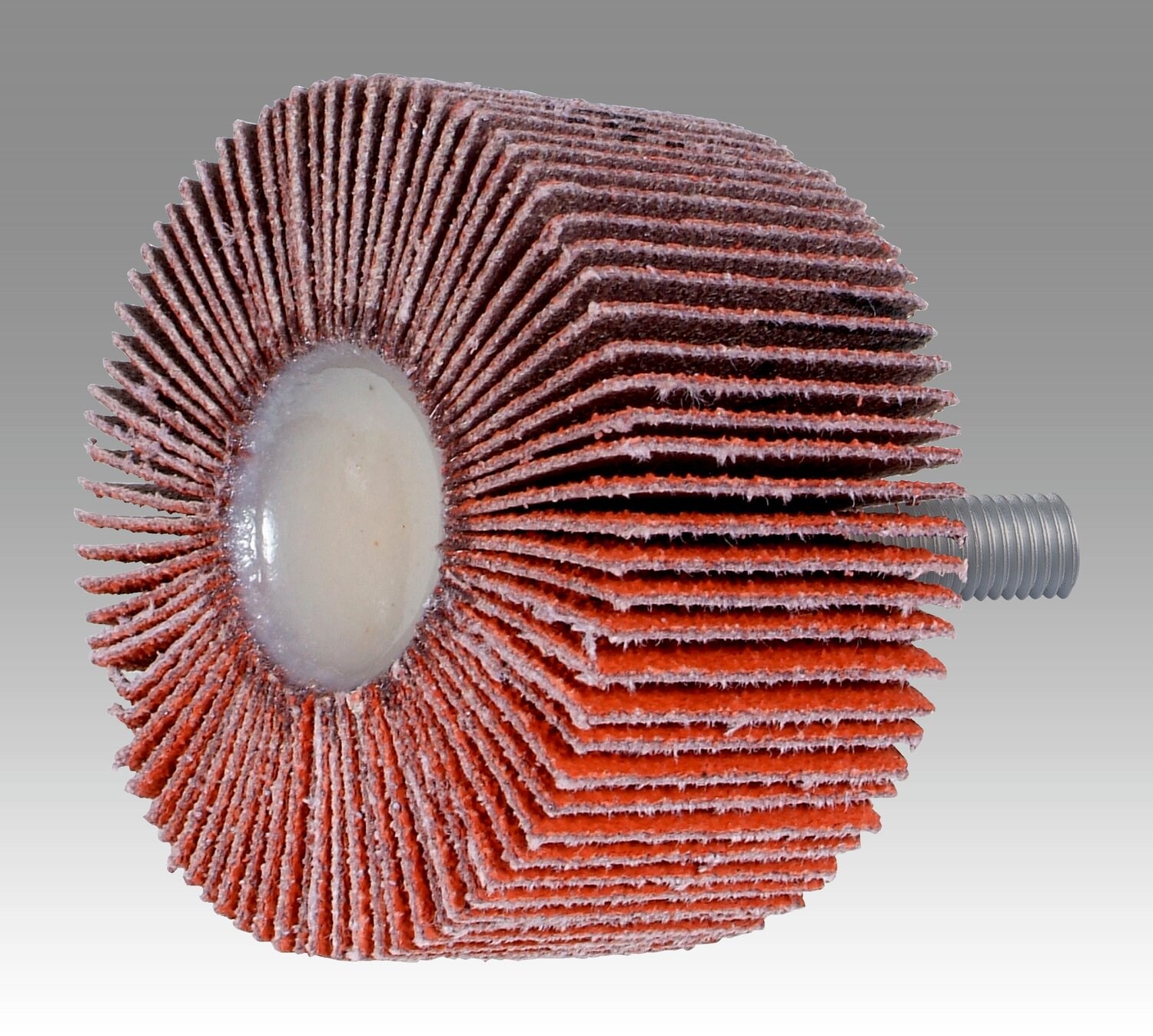 7010363130 - 3M Flap Wheel 747D, 80 X-weight, Type 84, 3 in x 1 in x 1/4 in-20 External, 10 ea/Case