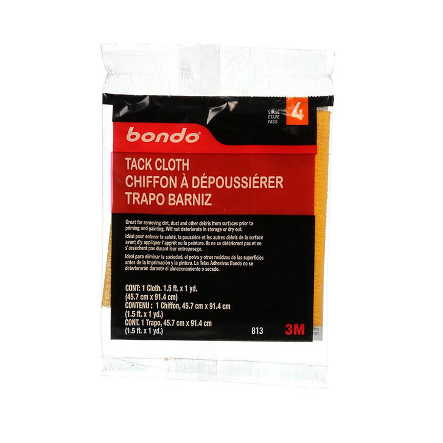 7100151308 - Bondo Tack Cloth, 813SRP, 6 per case