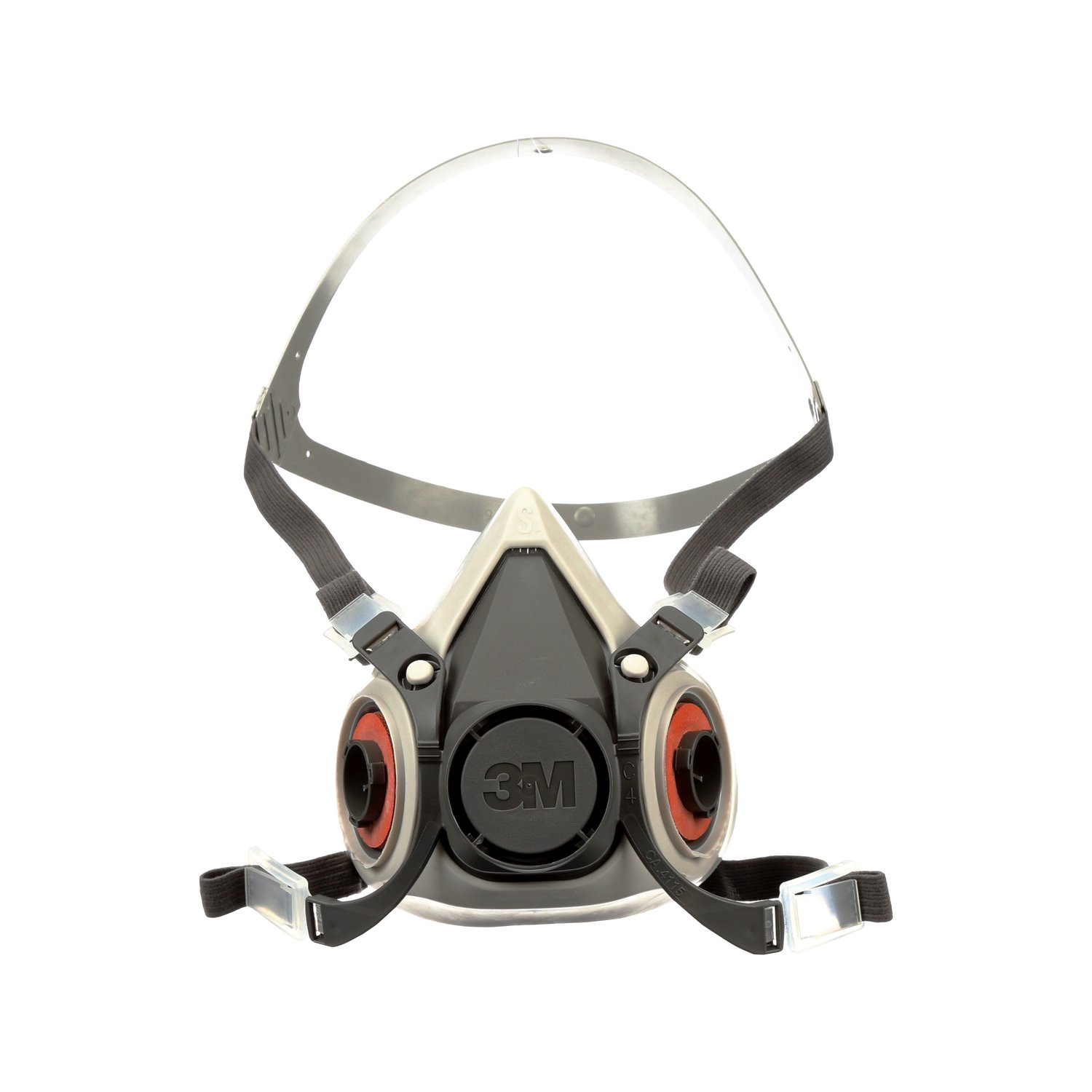 7000001932 - 3M Half Facepiece Reusable Respirator 6100/07024(AAD), Small, 24 ea/Case