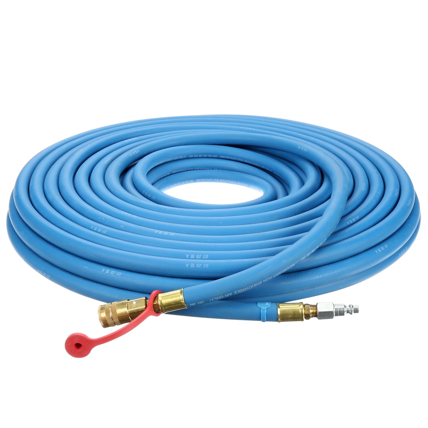 7000005375 - 3M Supplied Air Hose W-9435-100/07012(AAD), 100 ft, 3/8 in ID, Industrial Interchange Fittings, High Pressure, 1 EA/Case
