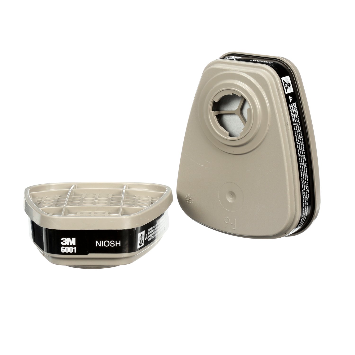 7000051851 - 3M Organic Vapor Cartridge 6001, 60 EA/Case