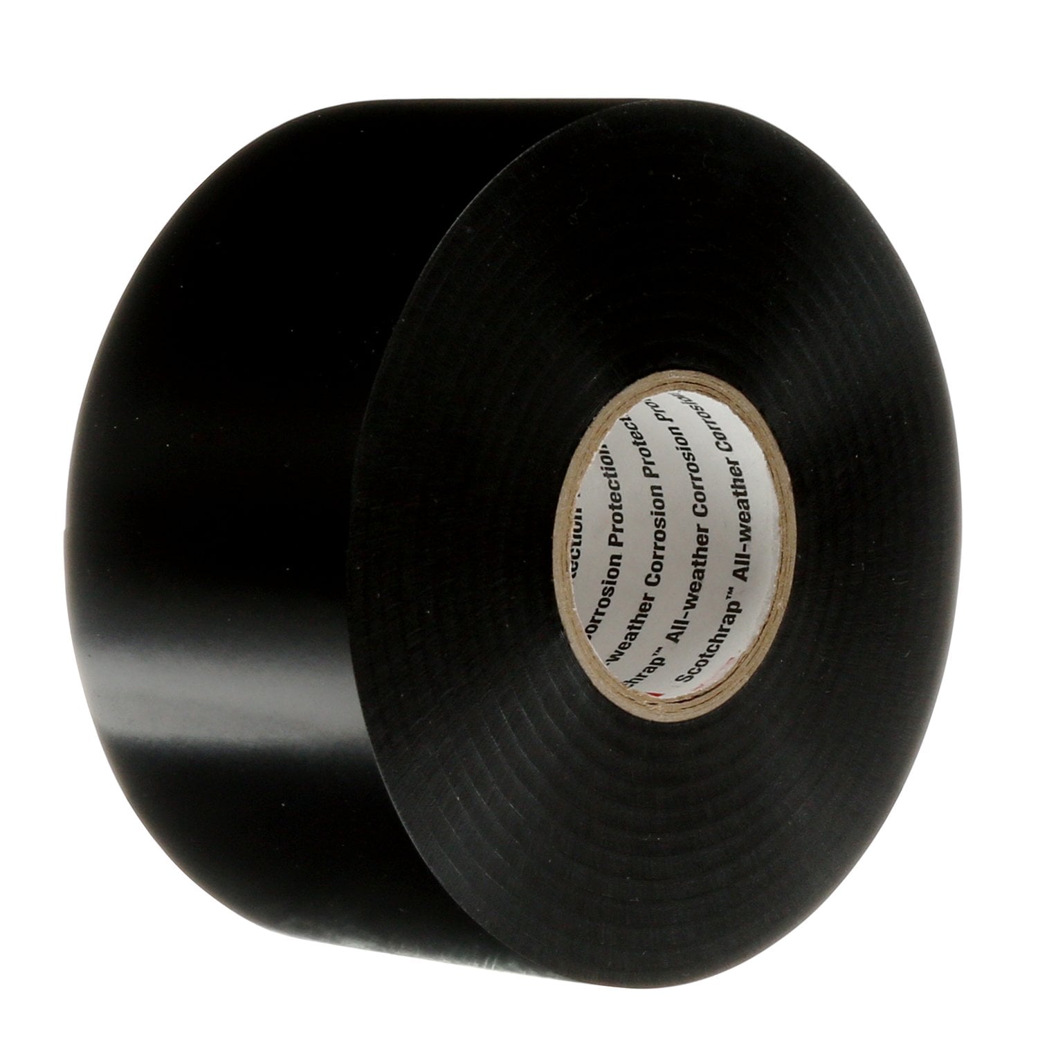 7000057502 - 3M Scotchrap Vinyl Corrosion Protection Tape 50, 2 in x 100 ft, Unprinted, Black, 10 rolls/Case