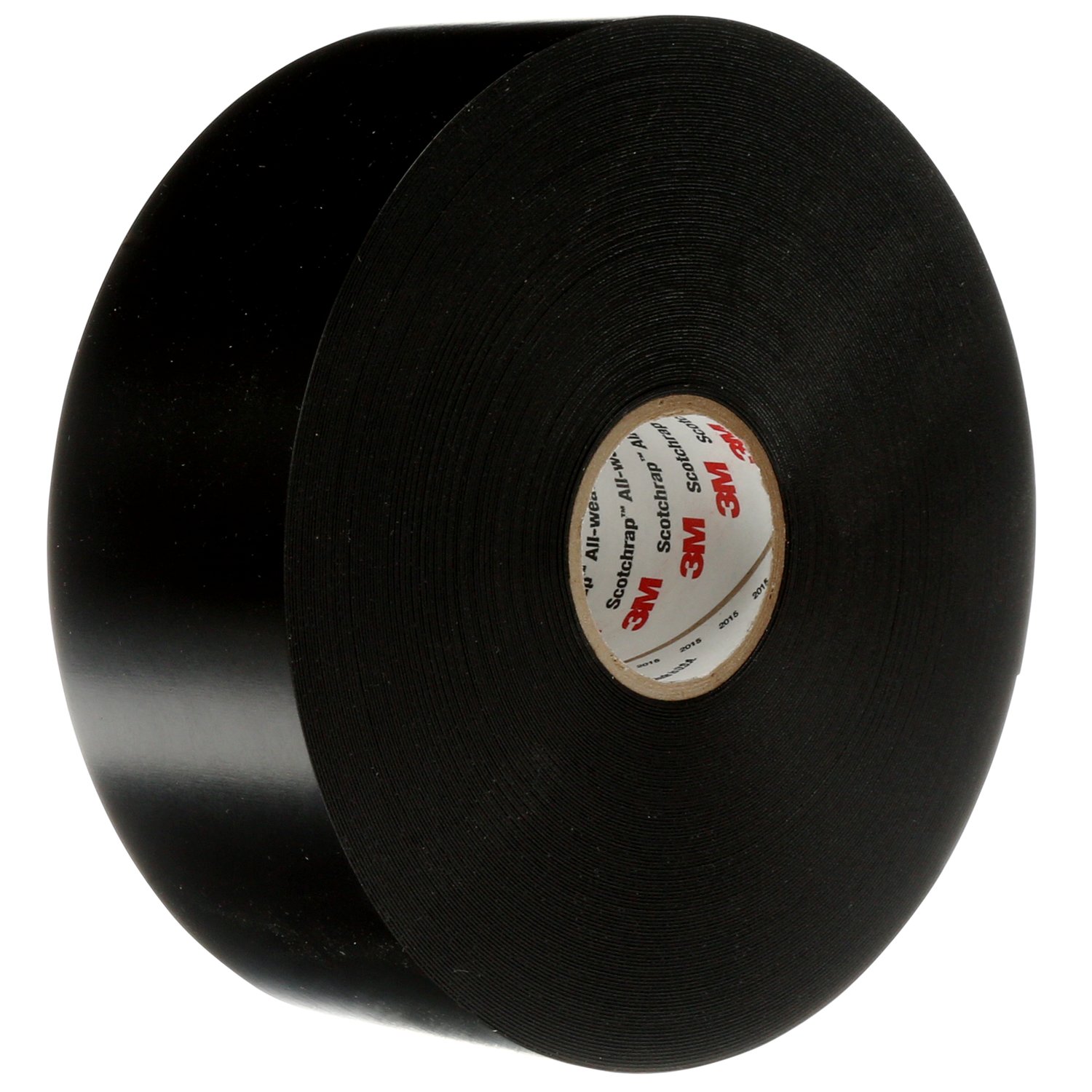 7000006135 - 3M Scotchrap Vinyl Corrosion Protection Tape 51, 2 in x 100 ft, Unprinted, Black, 12 rolls/Case