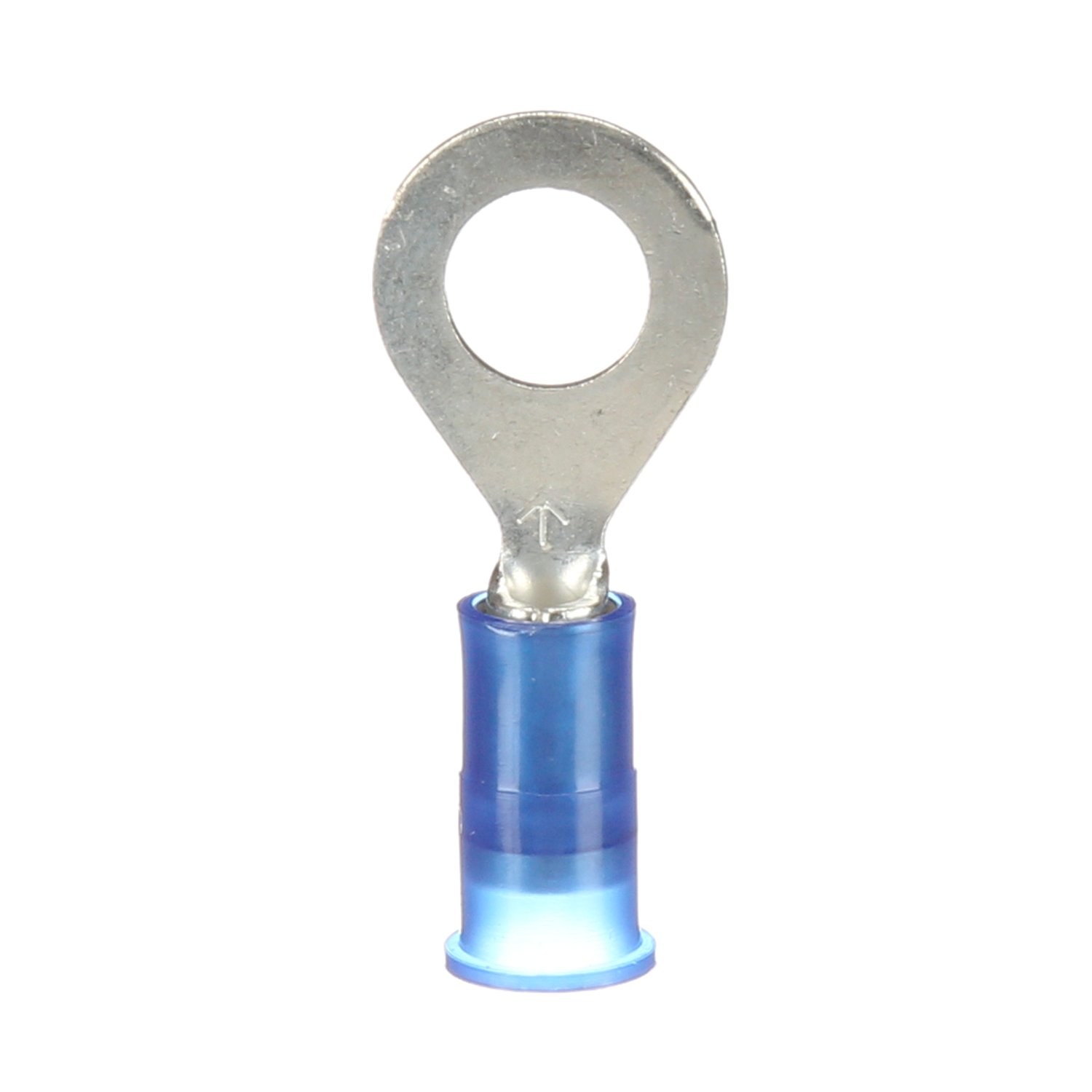 7000133304 - 3M Scotchlok Ring Nylon Insulated, 100/bottle, MNG14-8R/LX, standard-style ring tongue fits around the stud, 500/Case