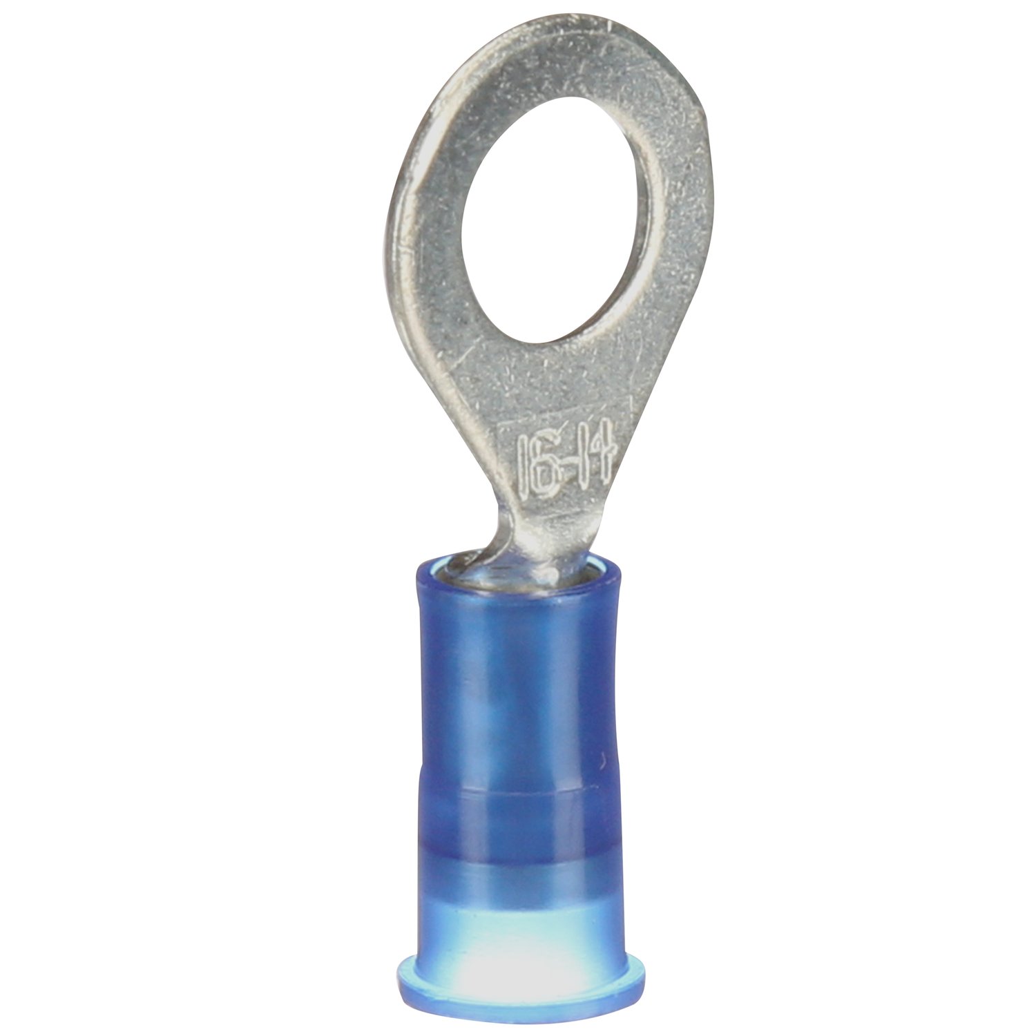 7000133417 - 3M Scotchlok Ring Nylon Insulated, 100/bottle, MNG14-516R/SX, standard-style ring tongue fits around the stud, 500/Case