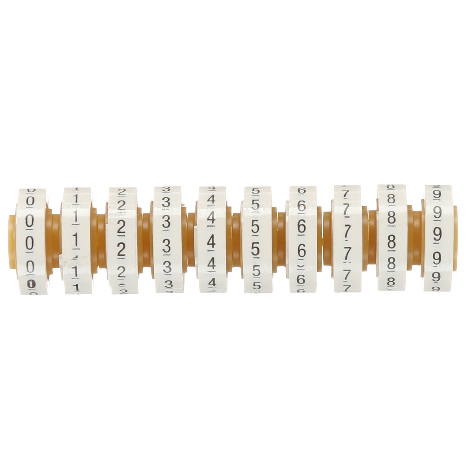 7000031760 - 3M ScotchCode Wire Marker Tape Refill Roll SDR 0-9, 50 Rolls/Case