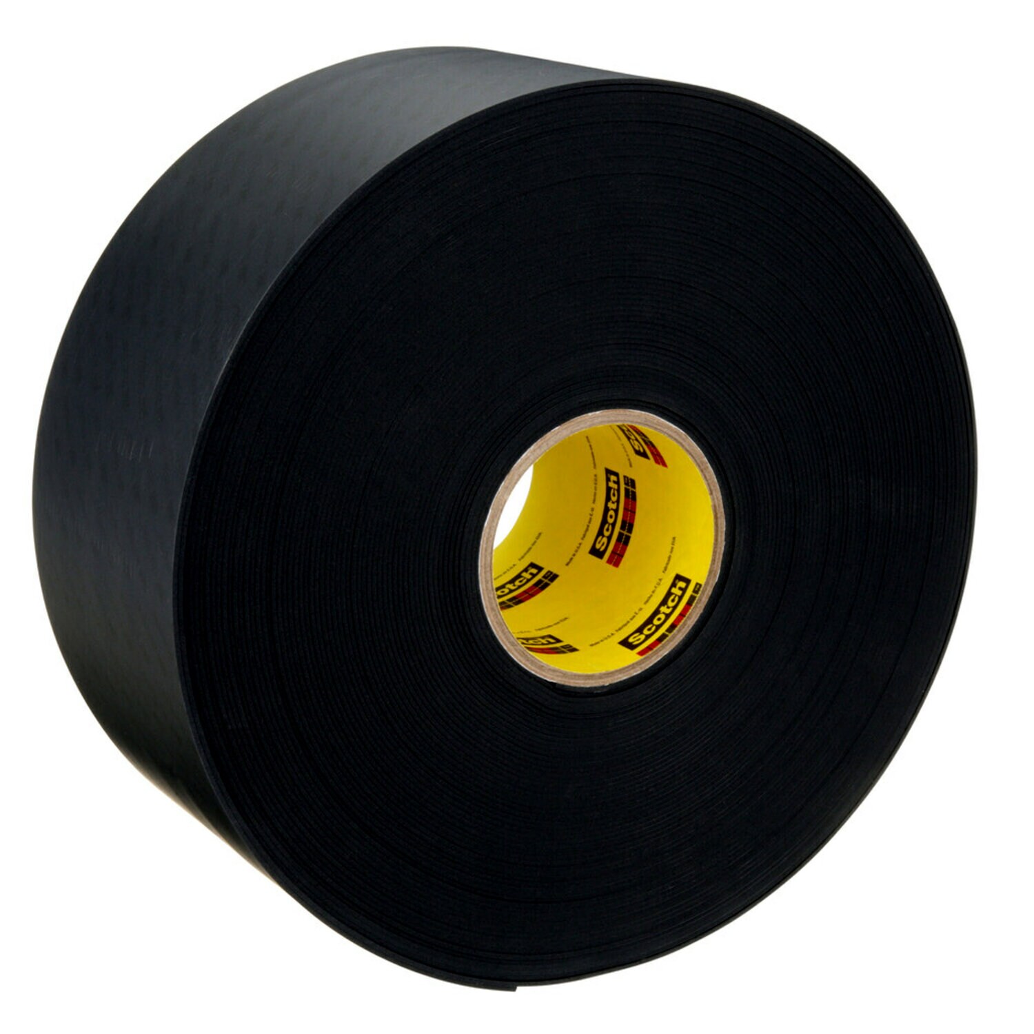 7100003074 - 3M Bumpon Resilient Rollstock SJ5916, Black A20FL, 4.5 In x 36 Yd, 1 Roll/Case