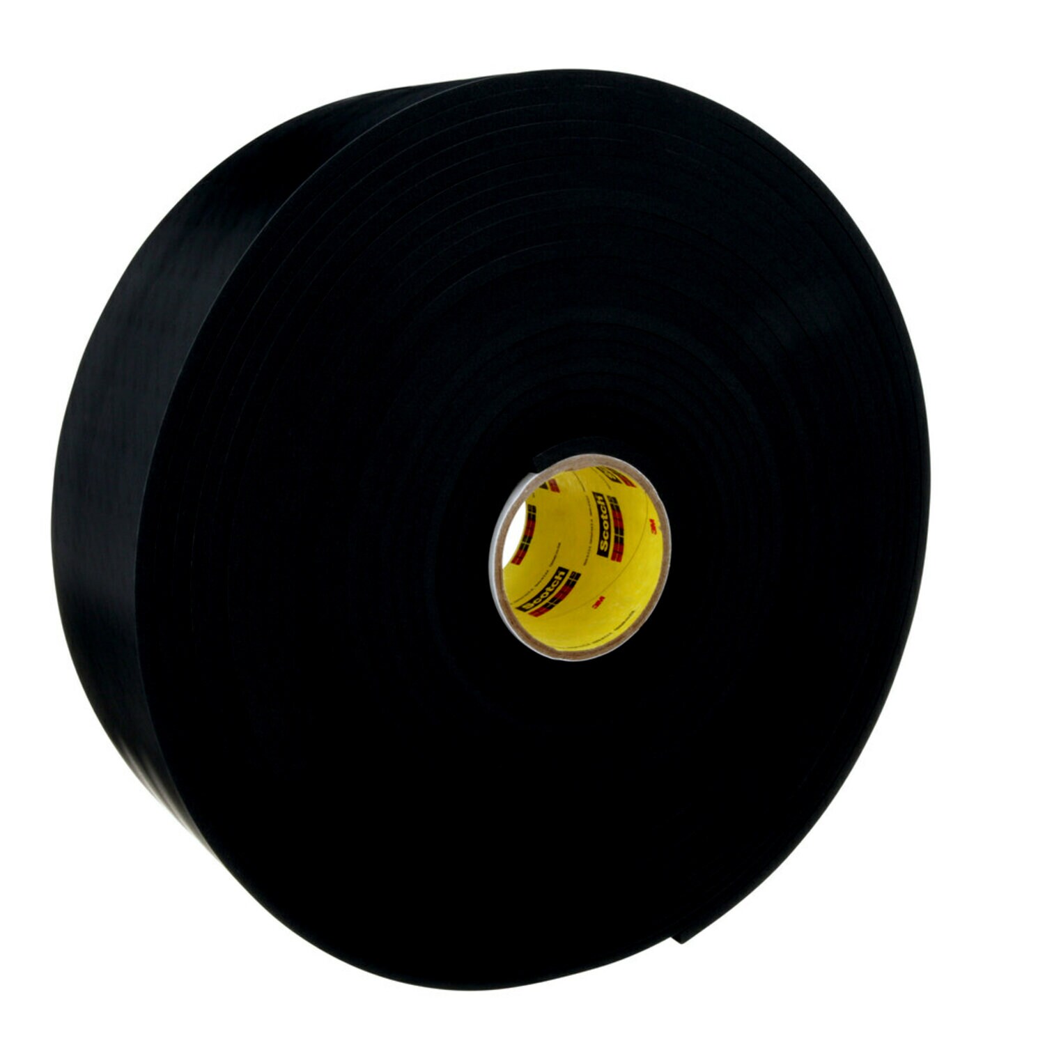 7100011673 - 3M Bumpon Resilient Rollstock SJ5904 Black A20FL, 4.5 in x 18 yds, 1/Case