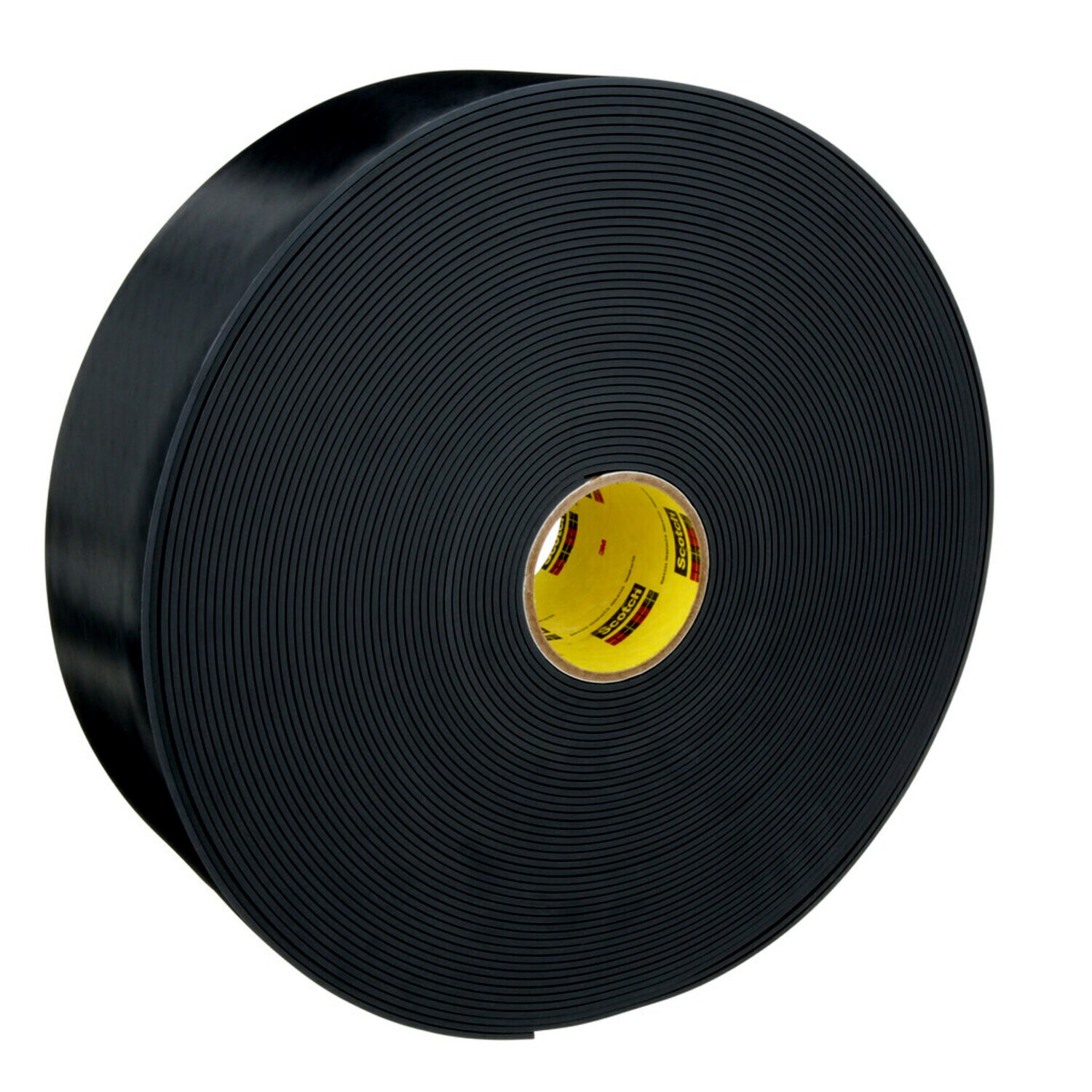 7100003093 - 3M Bumpon Resilient Rollstock SJ6008 Black A20FL, 4.5 in x 36 yds, 1/Case