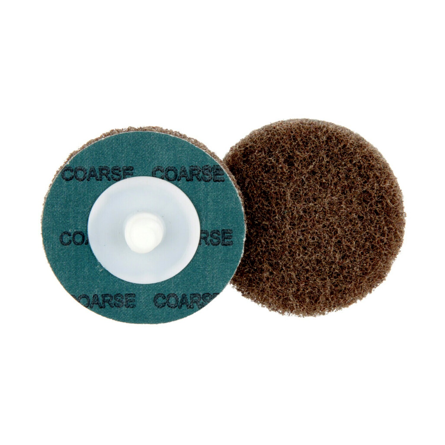 7000046988 - Standard Abrasives Quick Change Buff and Blend GP Disc, 810311, A/O Coarse, TR, Maroon, 2 in, Die Q200P, 50/Carton, 500 ea/Case