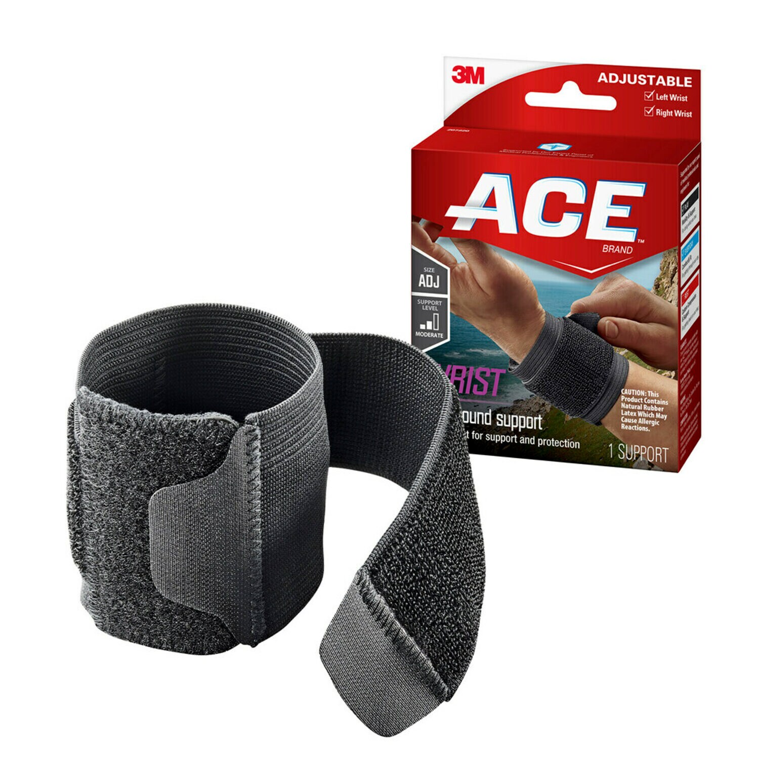 7100263067 - ACE Wrap Around Wrist Support 207220, One Size Adjustable