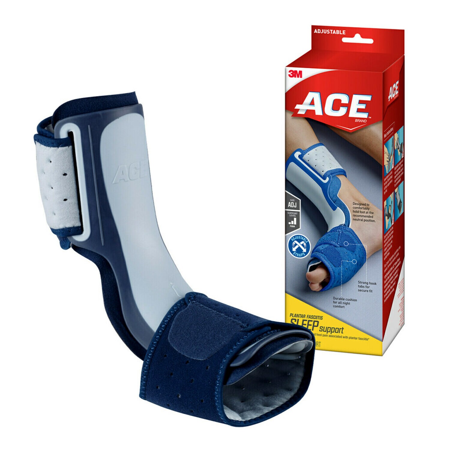 7100208044 - ACE Brand Plantar Fasciitis Sleep Support 209616, Adjustable