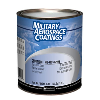 F91W00026 - F91W00026 MIL-PRF-85285E T1 HIGH SOLIDS POLYURETHANE TOPCOAT GLOSS WHITE 17925 SERIAL 434100A/7613