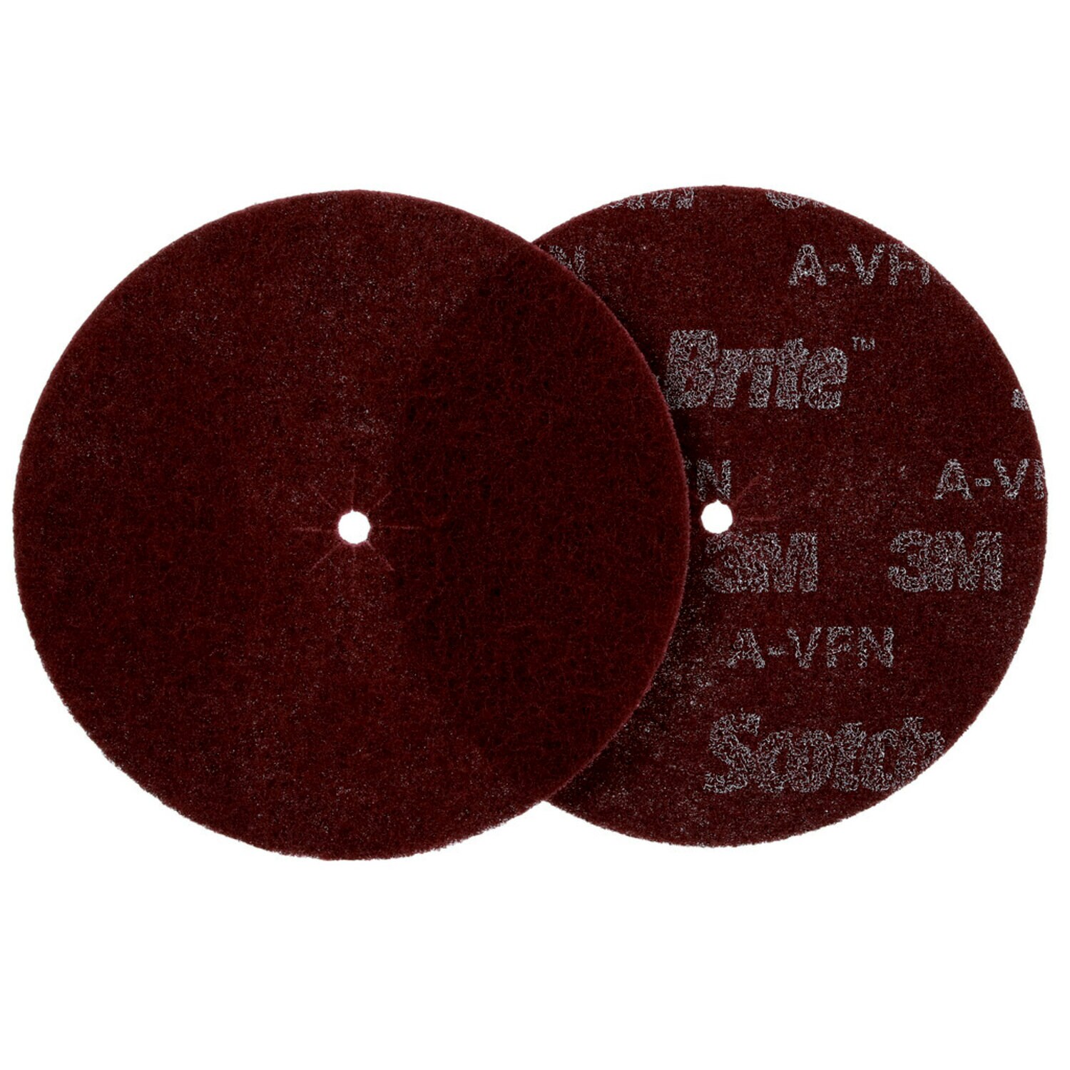 7010401377 - 3M Scotch-Brite Edger Disc Pad 03648, 7 in x .3125 in