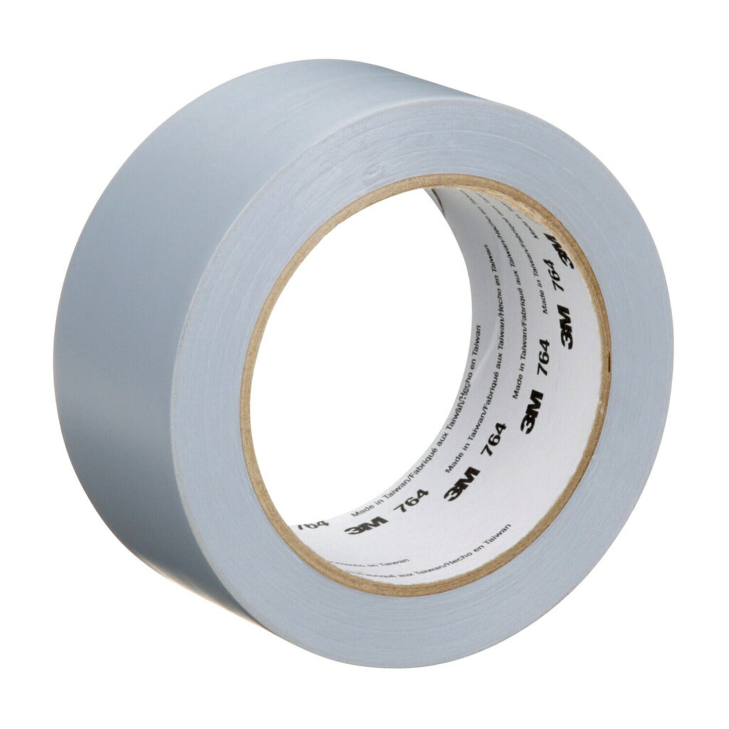 7000123891 - 3M General Purpose Vinyl Tape 764, Gray, 2 in x 36 yd, 5 mil, 24 Roll/Case, Individually Wrapped Conveniently Packaged