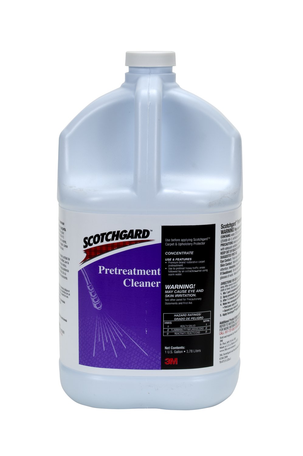 7100122464 - 3M Scotchgard Pretreatment Cleaner Concentrate, 1 Gallon Per Bottle, 4
Bottles/Case