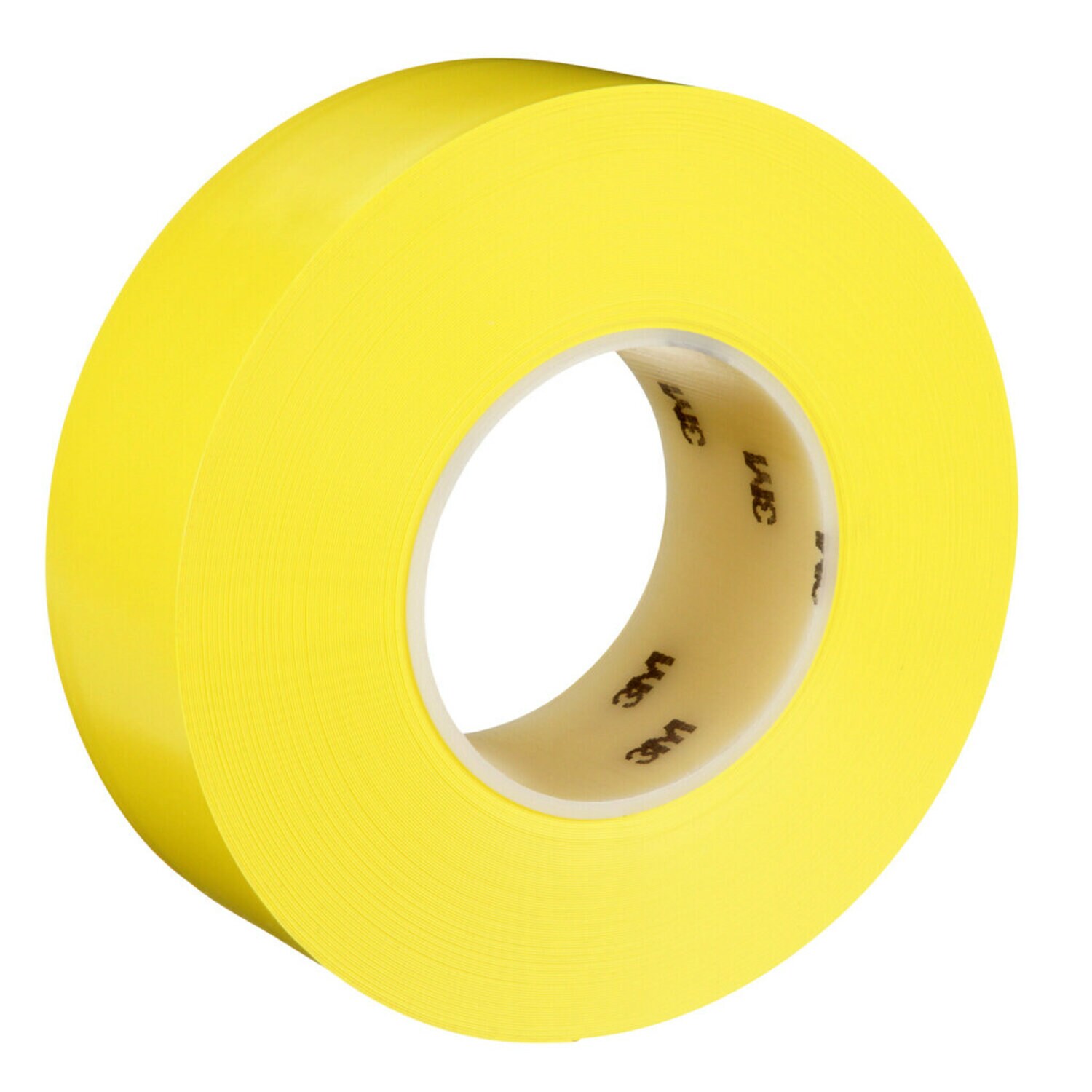 7100249185 - 3M Durable Floor Marking Tape 971, Yellow, 2 in x 36 yd, 17 mil, 6 Rolls/Case, Individually Wrapped Conveniently Packaged