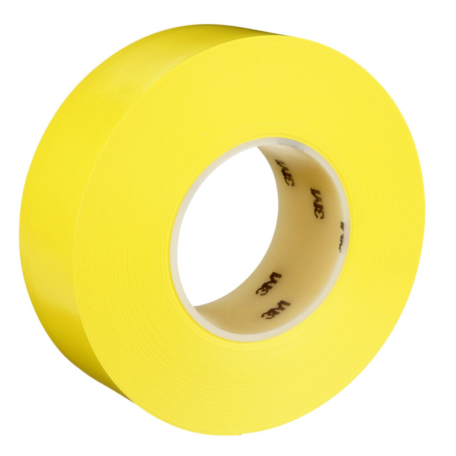 7100249185 - 3M Durable Floor Marking Tape 971, Yellow, 2 in x 36 yd, 17 mil, 6 Roll/Case, Individually Wrapped Conveniently Packaged