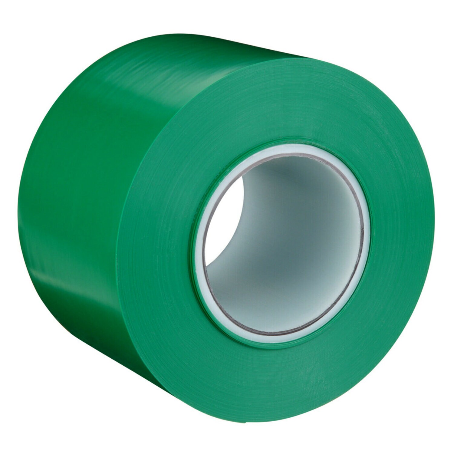 7100254033 - 3M Durable Floor Marking Tape 971, Green, 4 in x 36 yd, 17 mil, 3 Rolls/Case, Individually Wrapped Conveniently Packaged