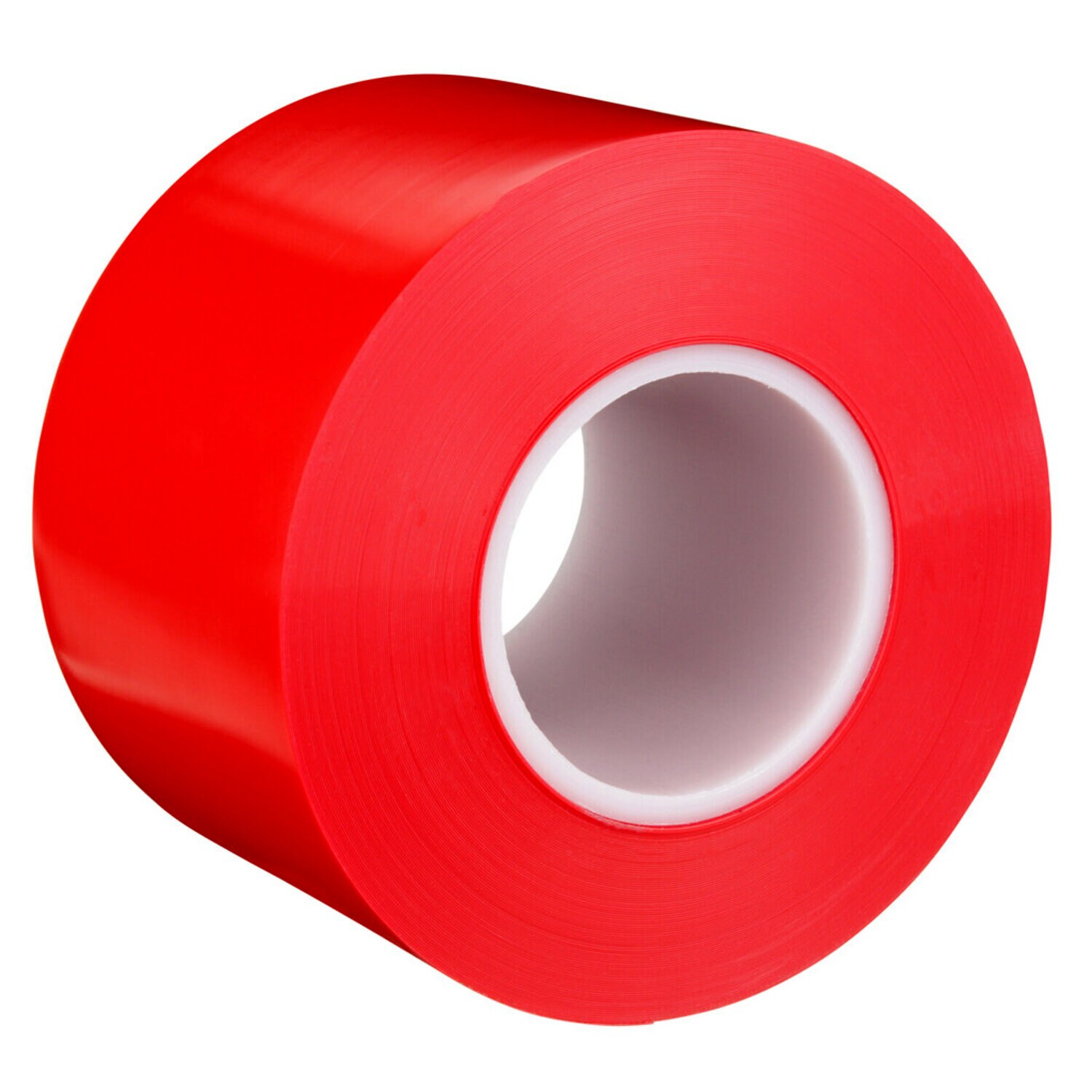7100259700 - 3M Durable Floor Marking Tape 971, Red, 4 in x 36 yd, 17 mil, 3 Rolls/Case, Individually Wrapped Conveniently Packaged