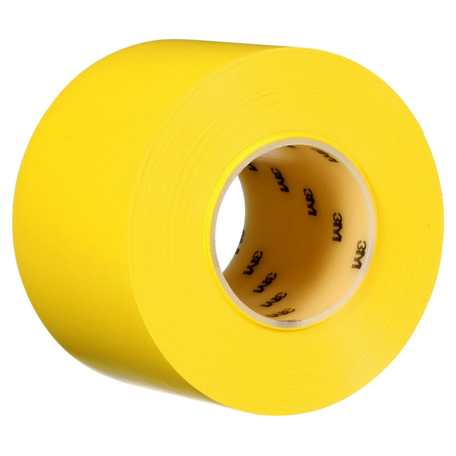 7100253142 - 3M Durable Floor Marking Tape 971, Yellow, 4 in x 36 yd, 17 mil, 3 Rolls/Case, Individually Wrapped Conveniently Packaged