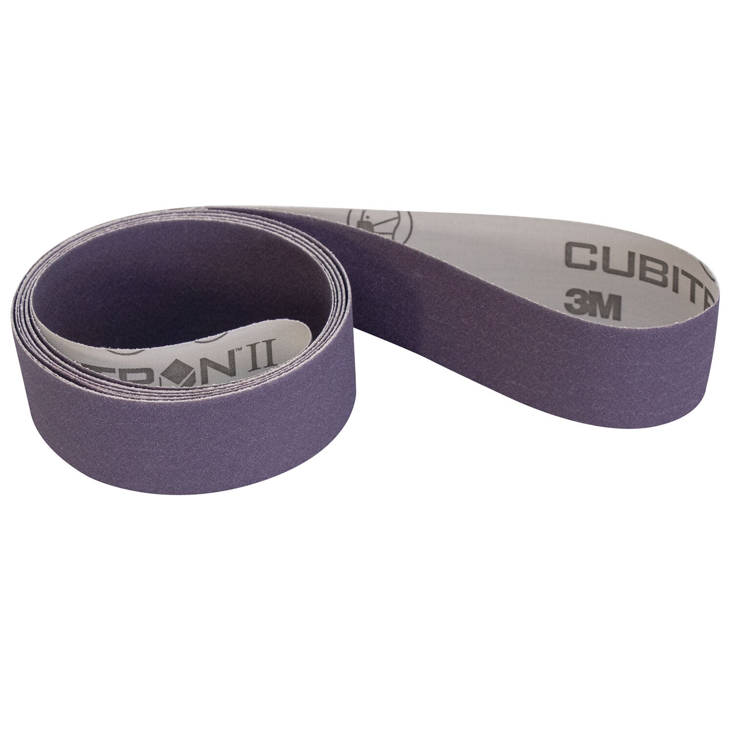 7100405081 - 3M Cubitron II Cloth Belt 726A, 120+ J-weight, 3 in x 132 in, Film-lok, Full-flex, 50 ea/Case