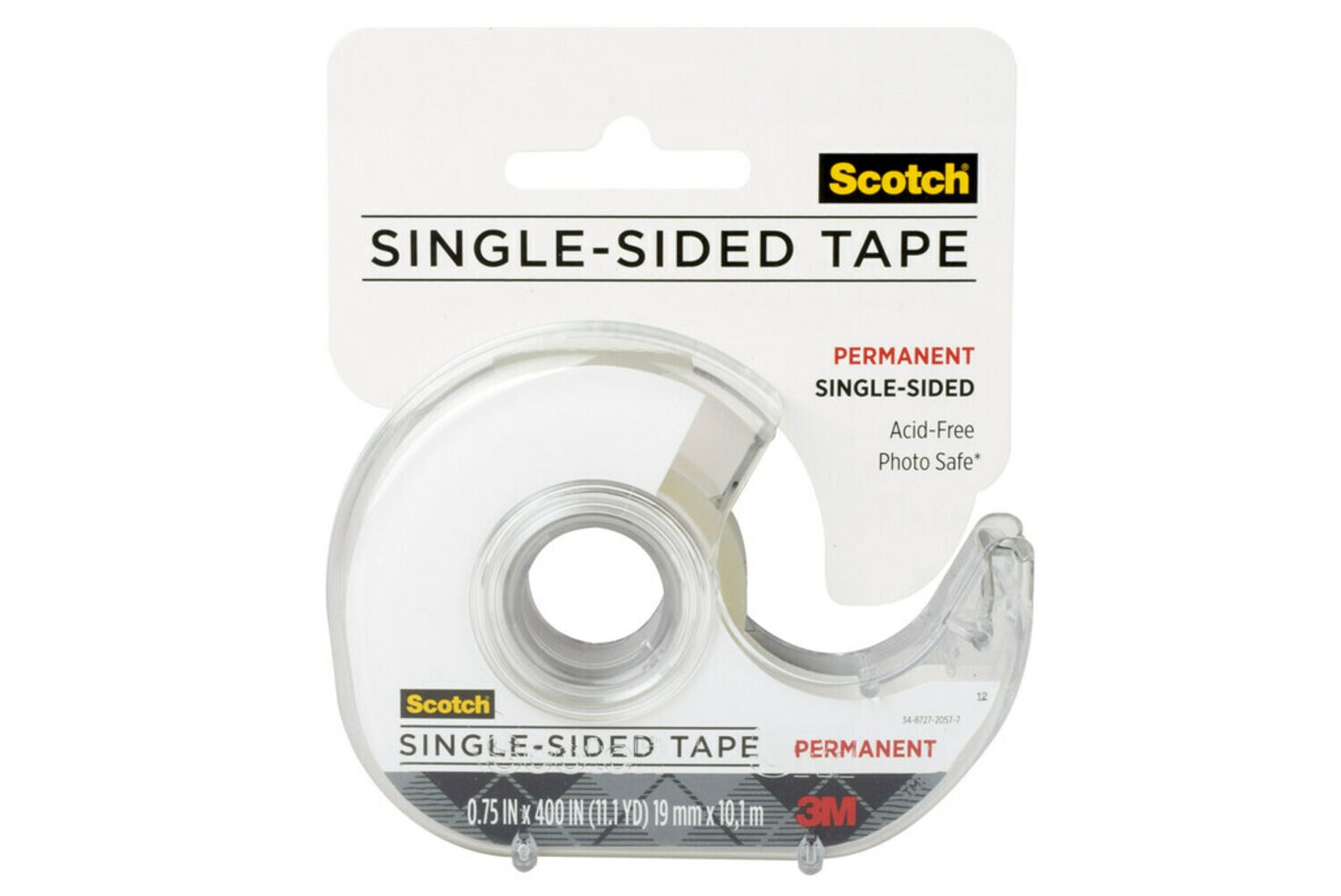 7010333586 - Scotch Tape Single Sided 001-CFT, 3/4 in x 400 in