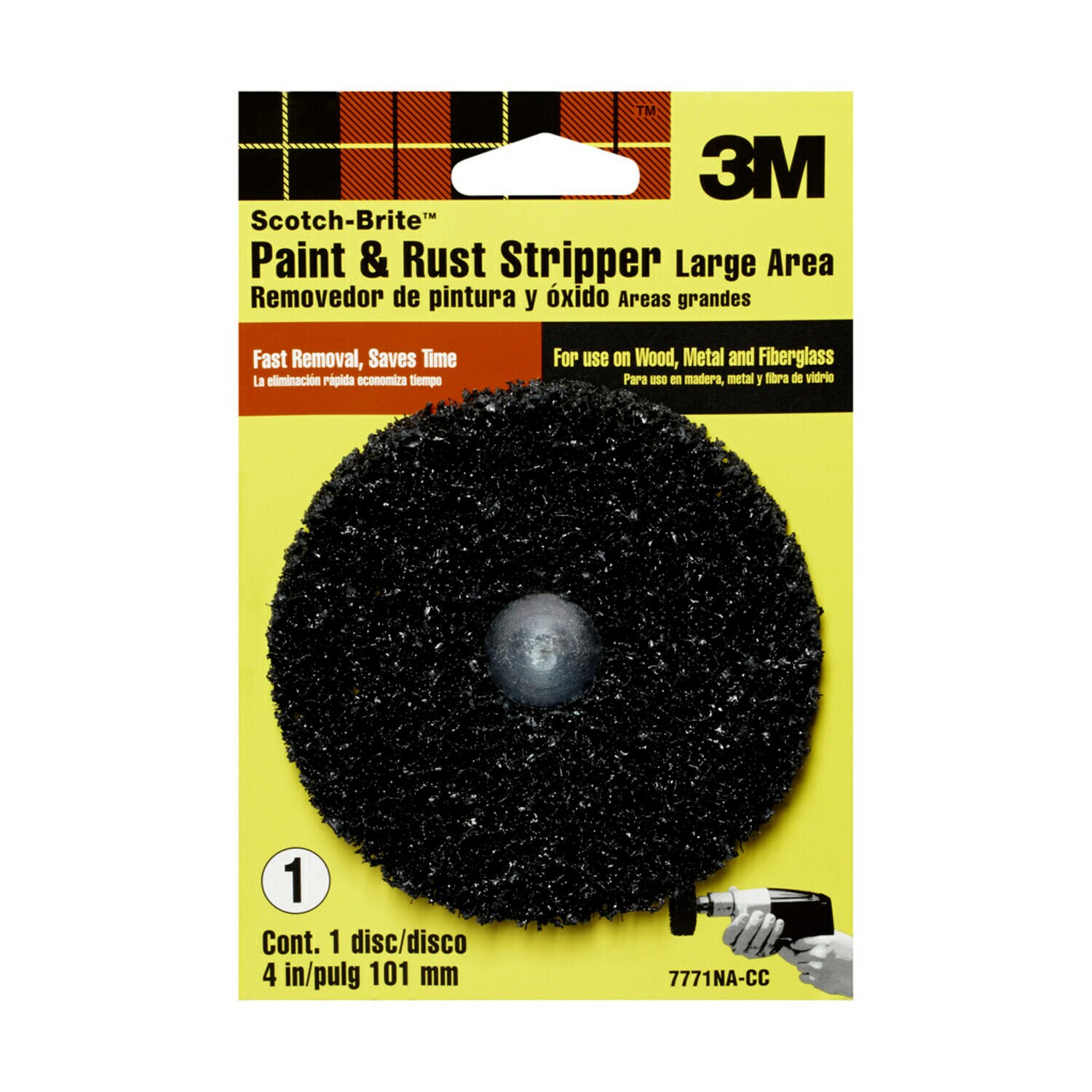 7010312227 - 3M Paint and Rust Stripper 7771NA-CC