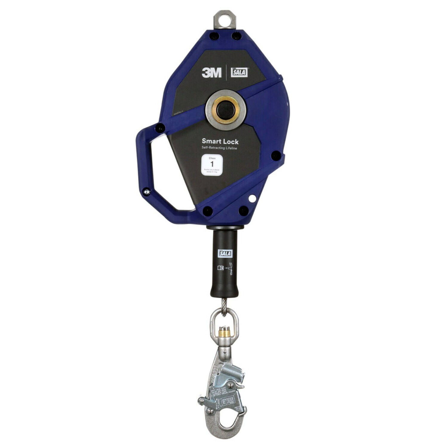 7100307004 - 3M DBI-SALA Smart Lock Self-Retracting Lifeline 3503875, Stainless Steel Cable, 25 ft. (7.6 m)