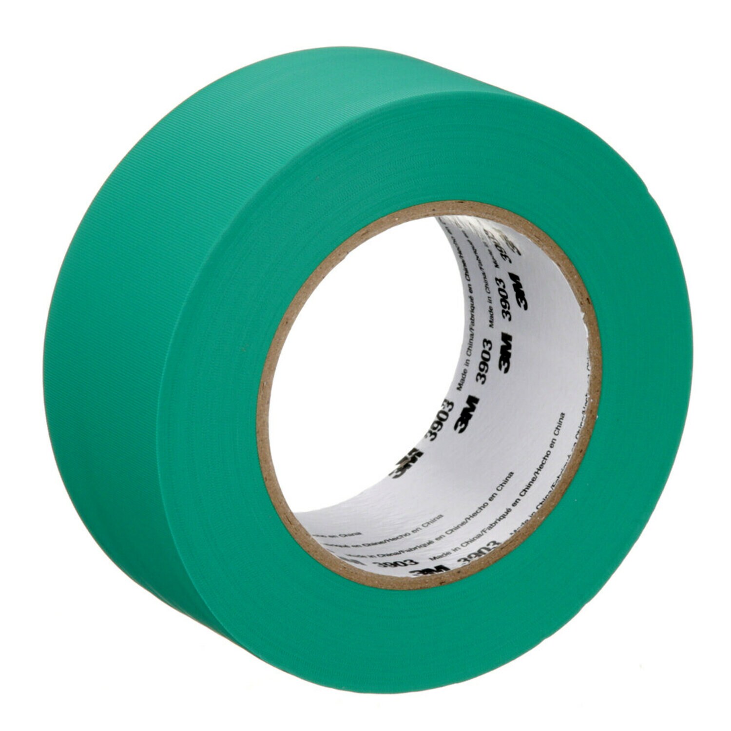 7100145926 - 3M Vinyl Duct Tape 3903, Green, 2 in x 50 yd, 6.5 mil, 24/Case, Individually Wrapped Conveniently Packaged
