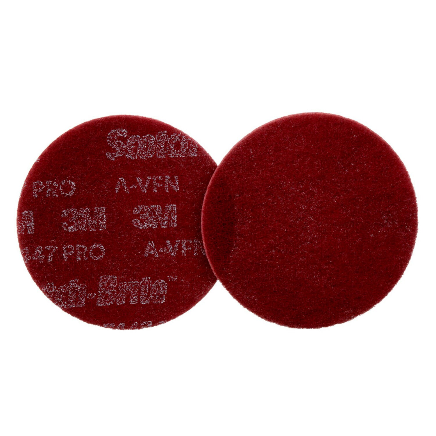 7100048870 - Scotch-Brite 7447 PRO Disc, PO-DC, A/O Very Fine, 6 in x NH, 100 ea/Case