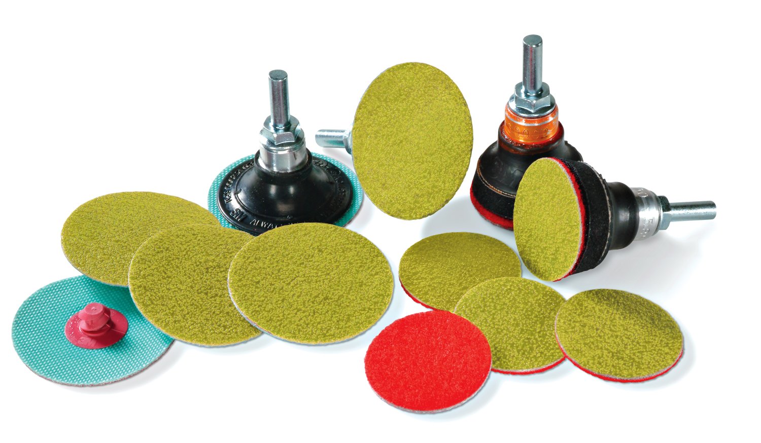 7100238126 - 3M Roloc Diamond Cloth Disc 676W, 400 Mesh, TR, 2 in, Die R200P, Double-flex, 10/Bag, 1000 ea/Case