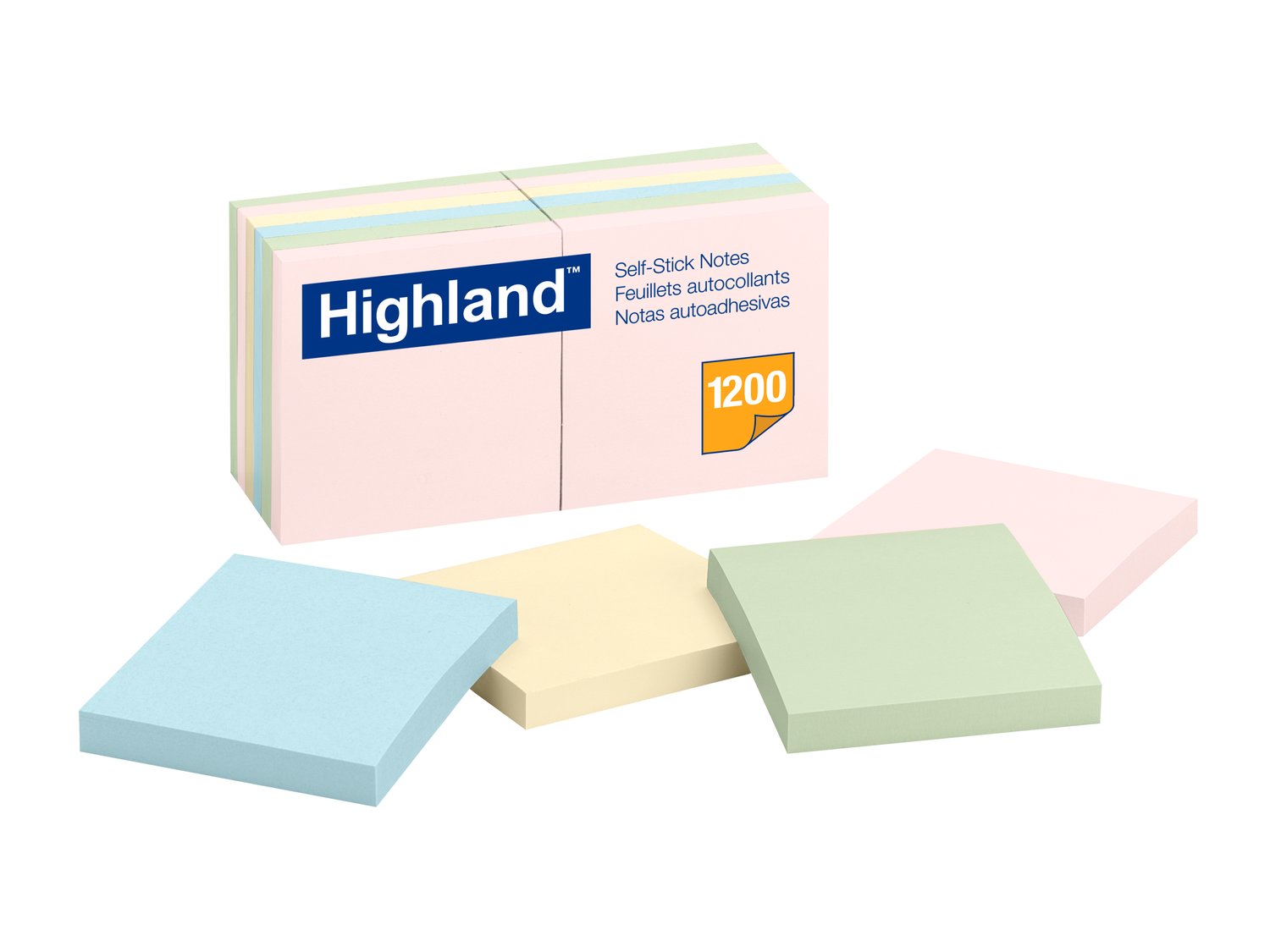 7000052687 - Highland Notes 6549A, 3 in x 3 in (7.62 cm x 7.62 cm), 100% PEFC, SGSCH-PEFC-COC-110078