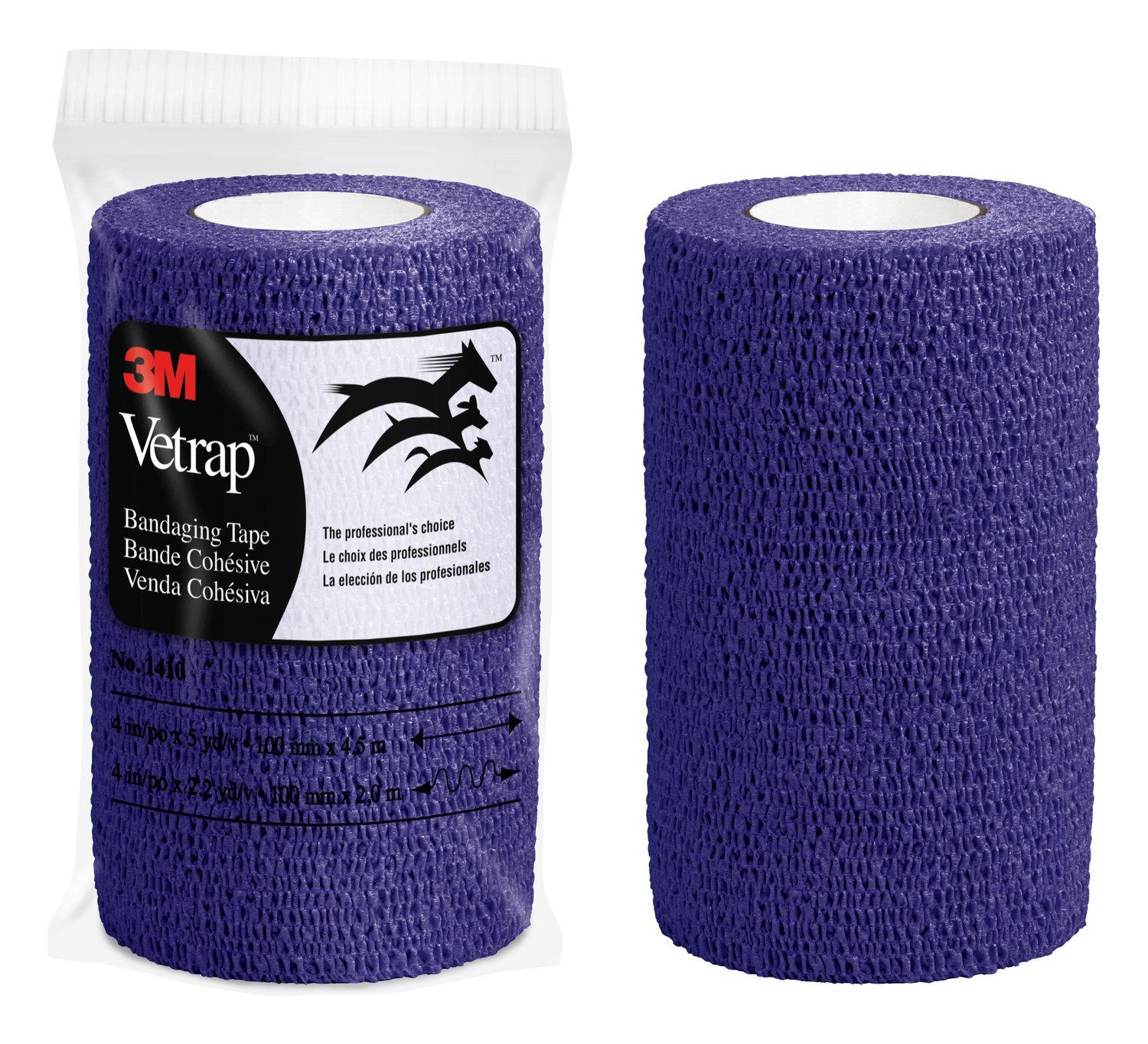 7000053656 - 3M Vetrap Bandaging Tape Bulk Pack, 1410PR Bulk Purple