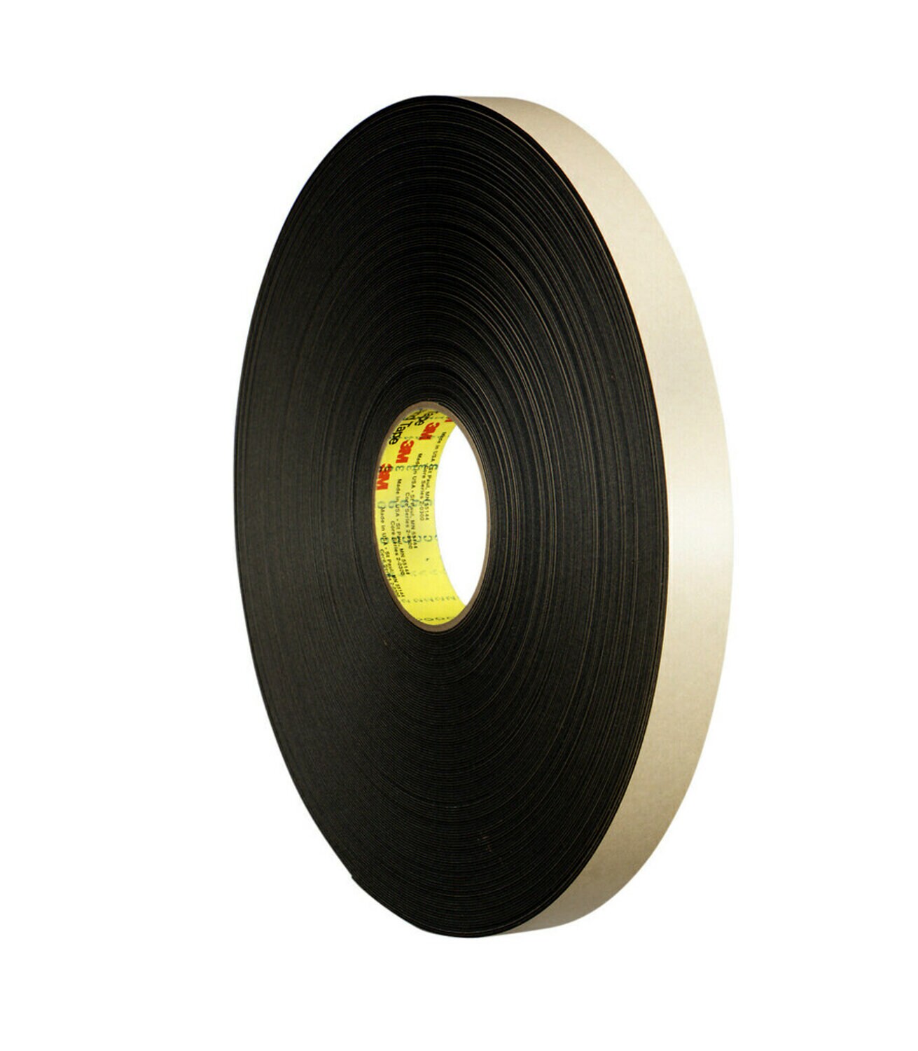 7010333918 - 3M Double Coated Polyethylene Foam Tape 4492B, Black, 2 in x 72 yd, 31
mil, 6 rolls per case