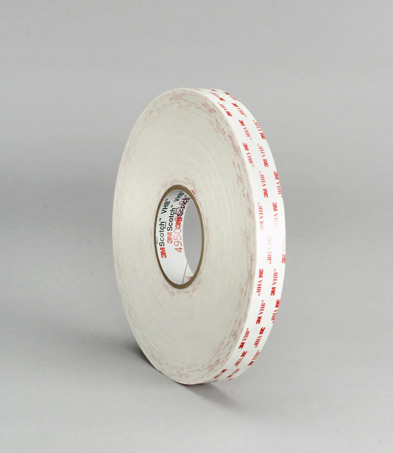 7000123485 - 3M VHB Tape 4930, White, 1/2 in x 72 yd, 25 mil, 4 Roll/Case