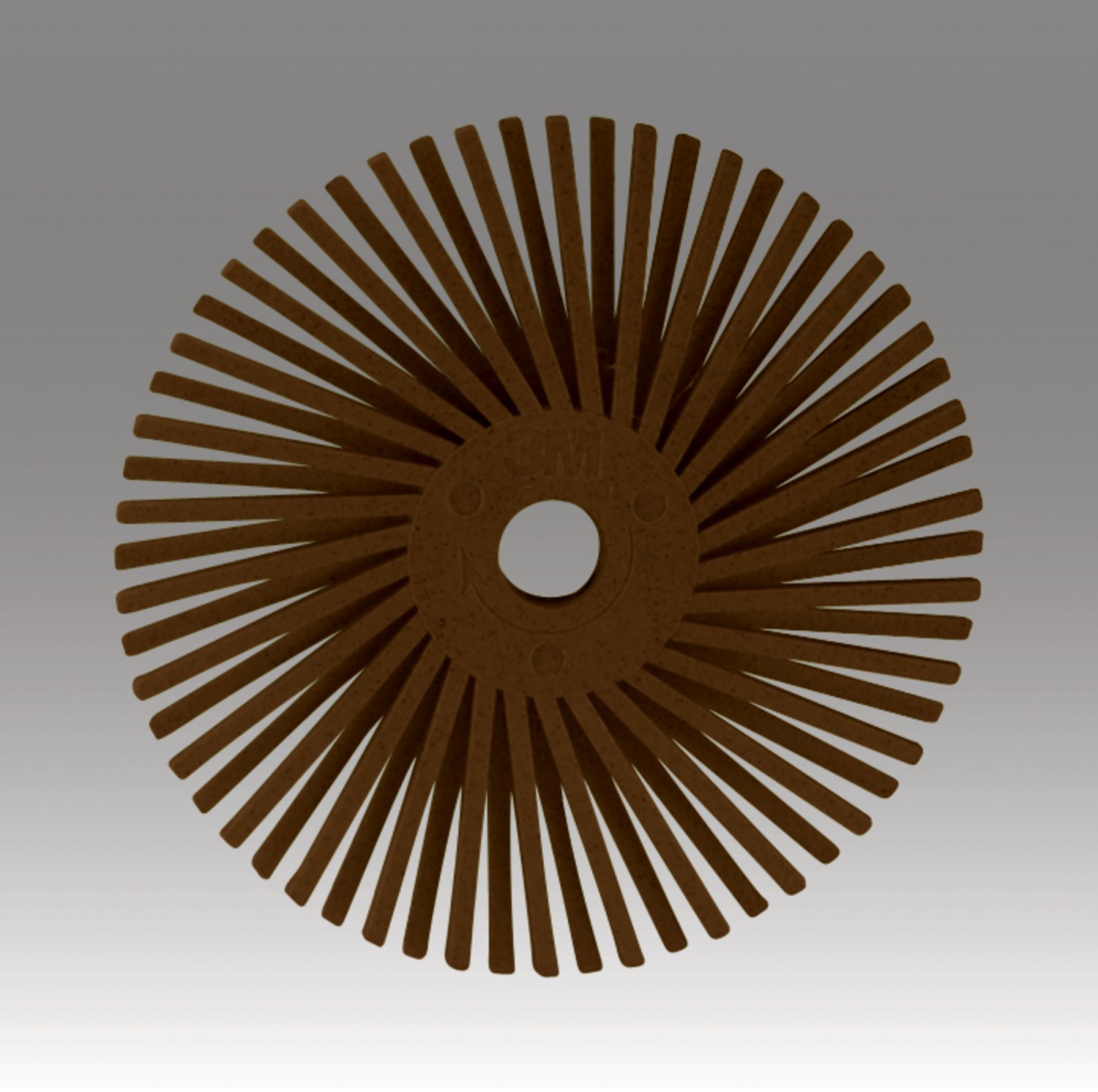 7100135079 - Scotch-Brite Radial Bristle Disc, 1 in x 1/8 in 36, 2000 ea/Case