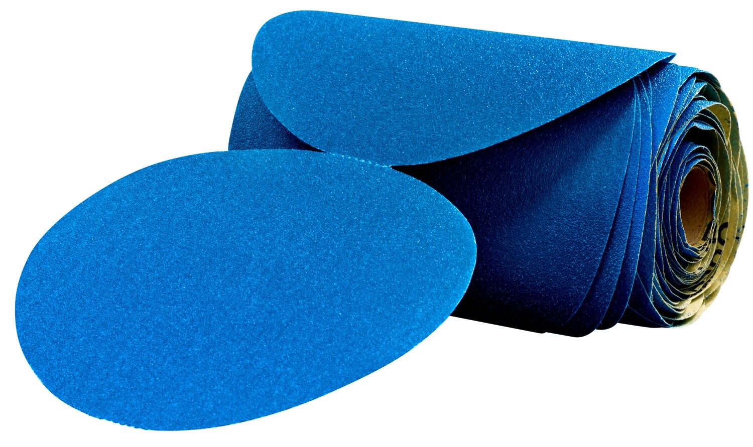 7100098236 - 3M Stikit Blue Abrasive Disc Roll 321U, 36207, 6 in, 220, 100 Discs/Roll, 5 Rolls/Case
