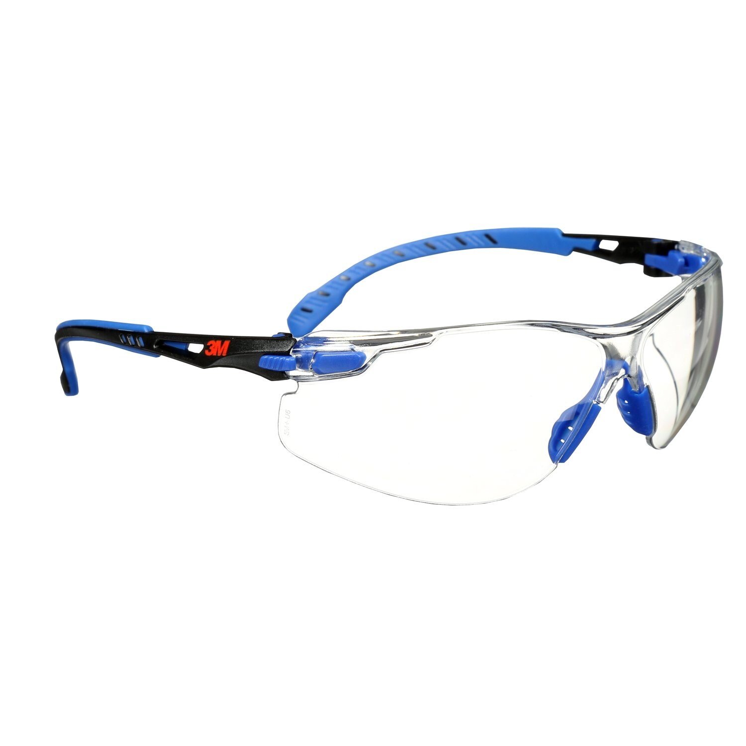 7100079183 - 3M Solus 1000-Series Safety Glasses S1101SGAF, Black/Blue, Clear
Scotchgard Anti-Fog Lens, 20 EA/Case