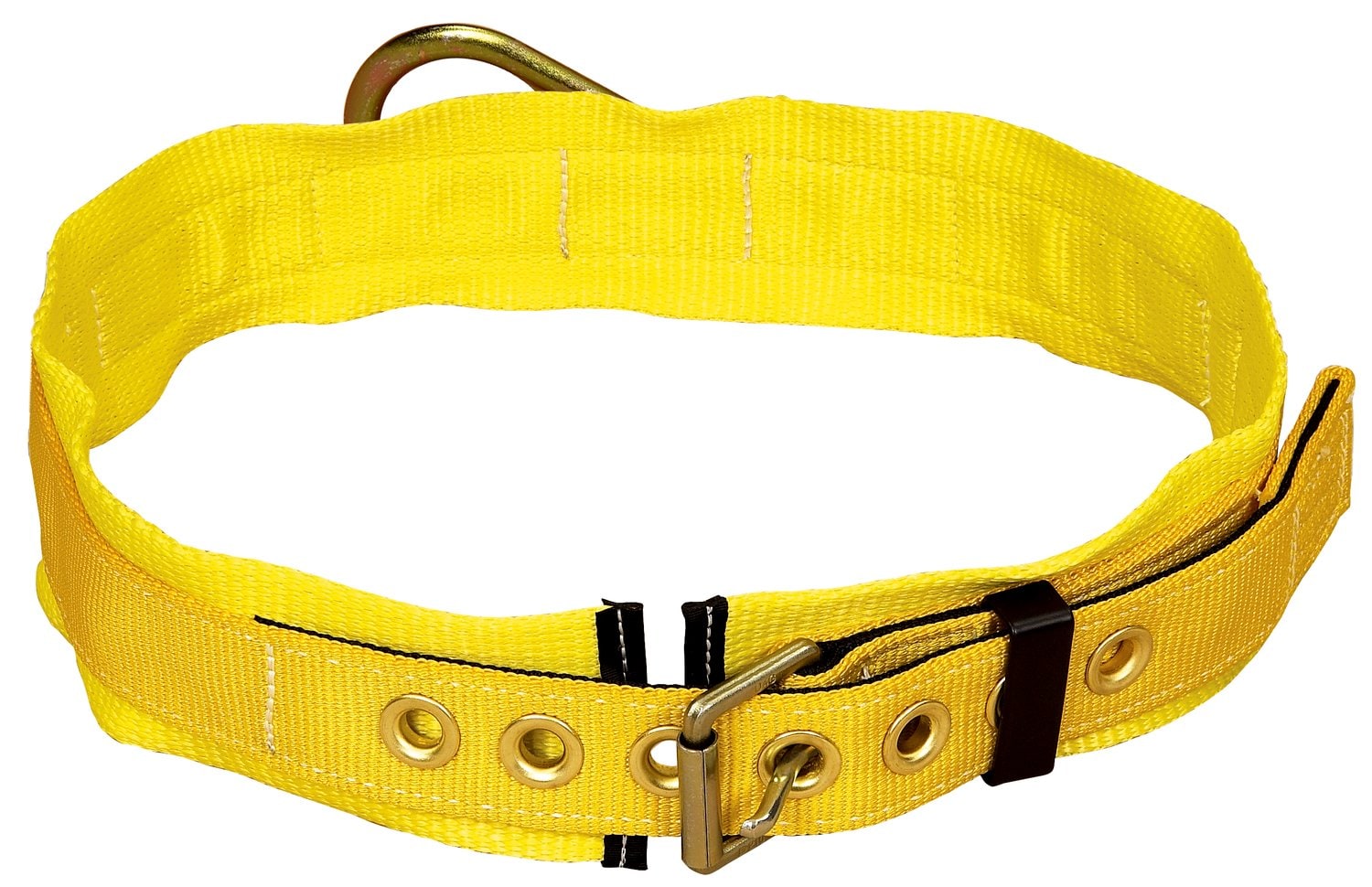 7012814927 - 3M DBI-SALA Tongue Buckle Restraint Belt with Hip Pad 1000004, Yellow, Large