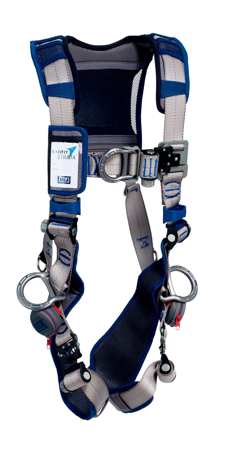 7100225134 - 3M DBI-SALA ExoFit STRATA Comfort Vest Climbing/Positioning Safety
Harness 1112493, X-Large