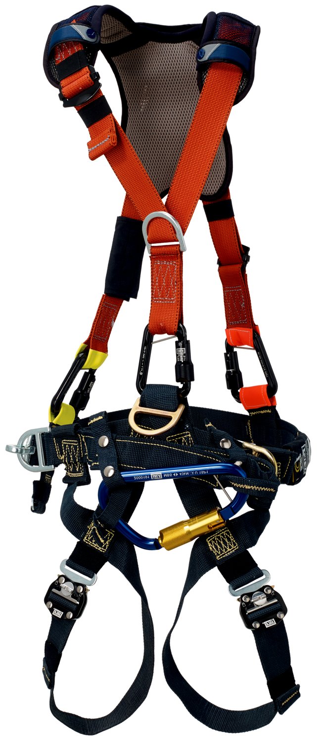 7012816449 - 3M DBI-SALA ExoFit NEX Comfort Fire and Rescue Convertible Climbing/Rescue/Suspension Safety Harness 1114014, X-Large