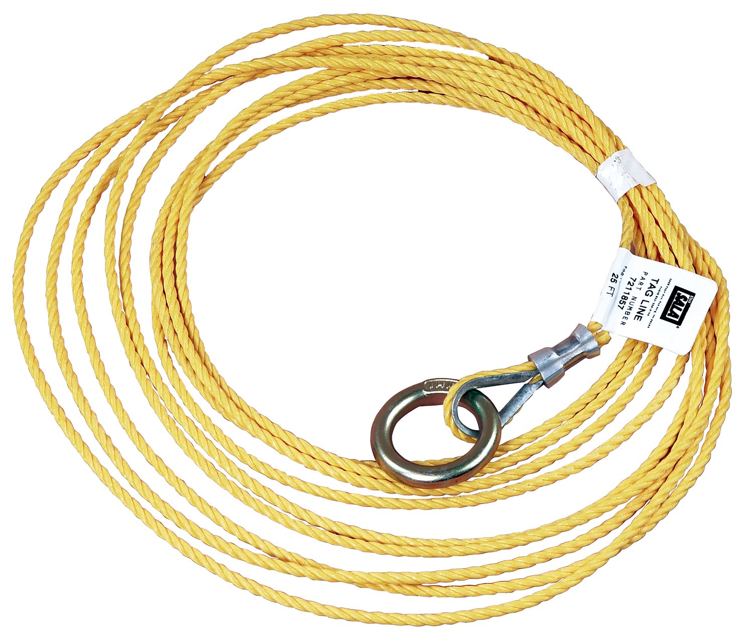 7100314305 - 3M DBI-SALA Rope Tagline 7211856, 3/16 in Polypropylene, 50 ft