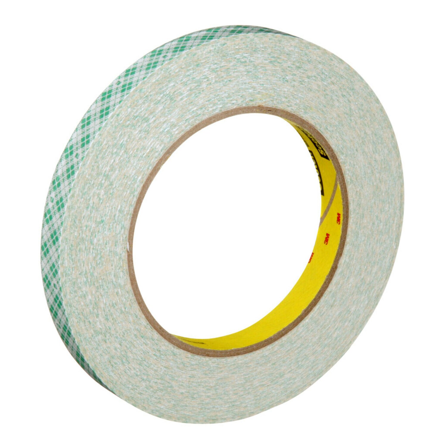 7010300419 - 3M Double Coated Paper Tape 410M, Natural, 1/4 in x 36 yd, 5 mil, 144 Roll/Case