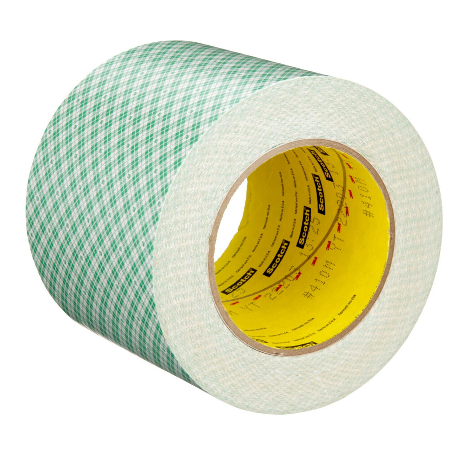 7000049323 - 3M Double Coated Paper Tape 410M, Natural, 4 in x 36 yd, 5 mil, 8 Roll/Case