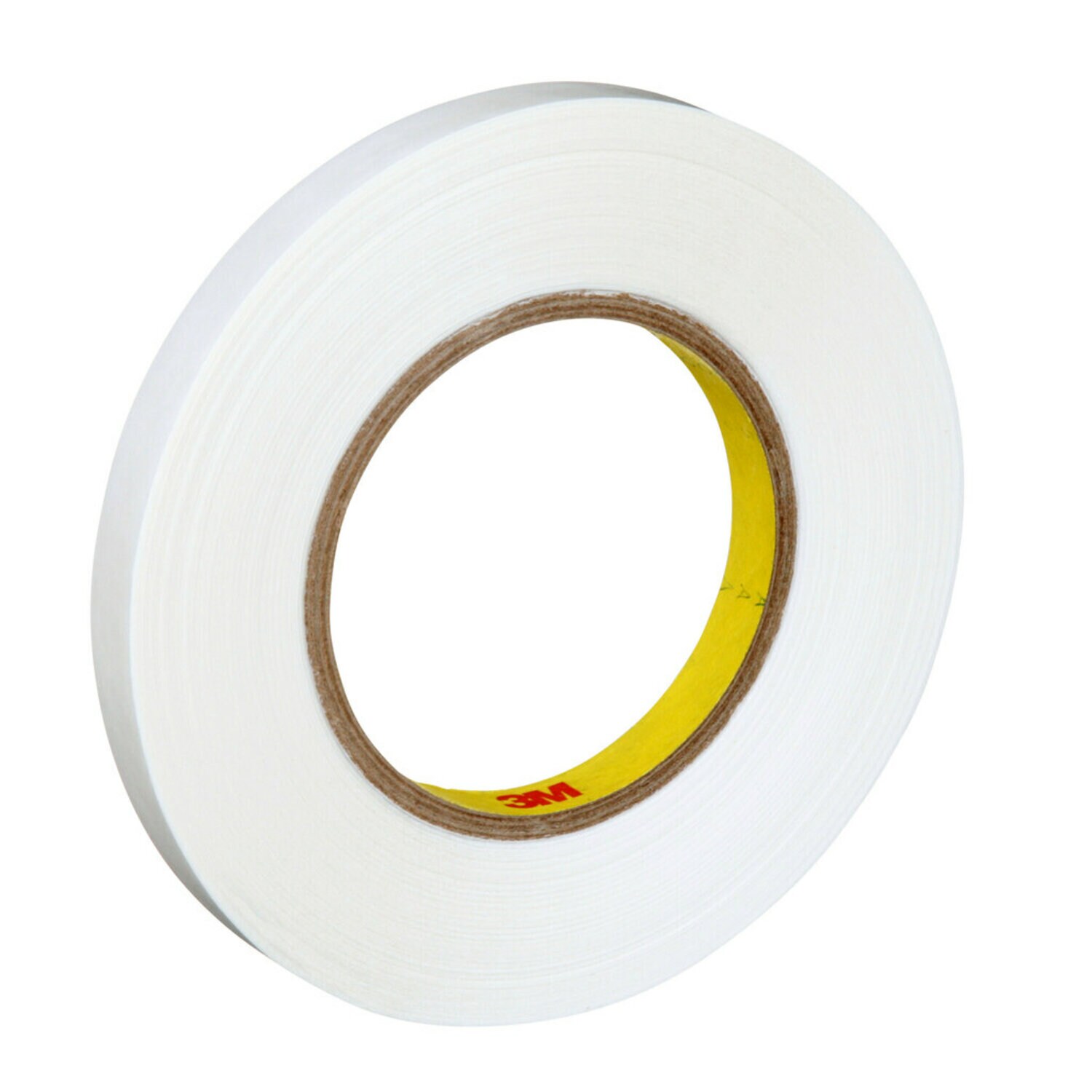 7000123508 - 3M Double Coated Tape 9579, White, 1/2 in x 36 yd, 9 mil, 72 rolls per
case