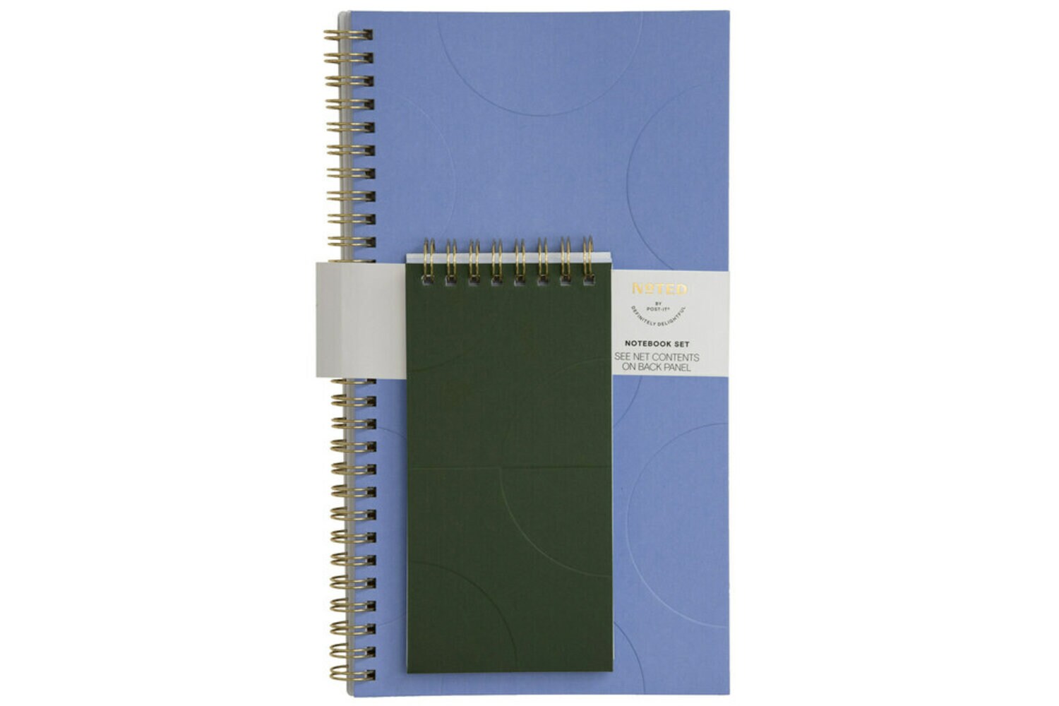 7100281849 - Post-it Notebook Set NTD6-NBSET-1, 3 in x 6 in (76 mm x 152 mm) 150 pages and 5.5 in x 10 in (139.7 mm x 254 mm) 150 pages
