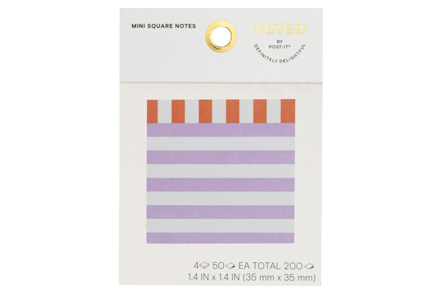 7100274119 - Post-it Square Notes NTD6-33-4, 2.9 in x 2.8 in (73 mm x 71 mm)