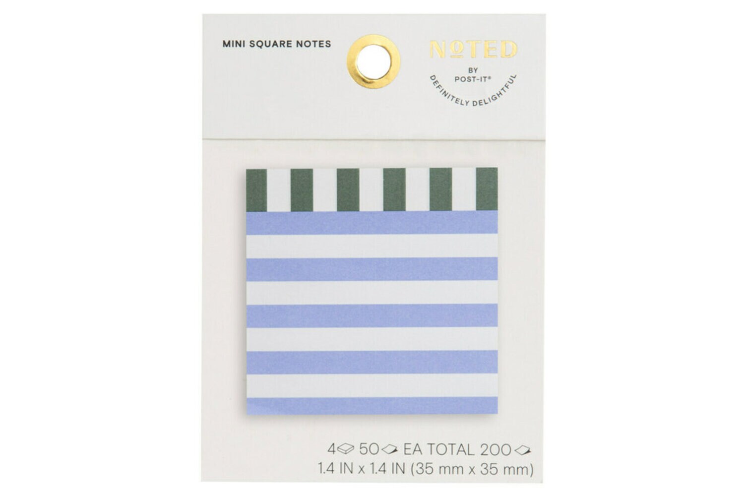 7100275943 - Post-it Square Notes NTD6-33-1, 2.9 in x 2.8 in (73 mm x 71 mm)